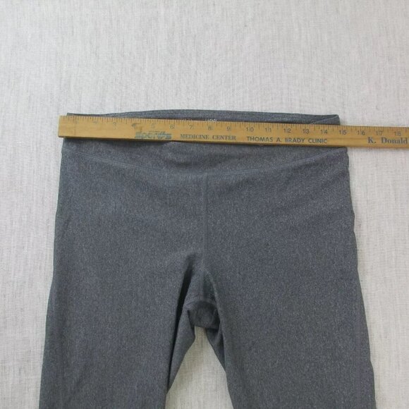 Under armour Ankle Leggings Womens Large Gray Activewear Heatgear Compression - Picture 3 of 11